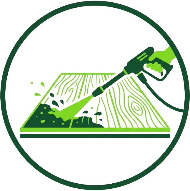 Deck power washing services icon
